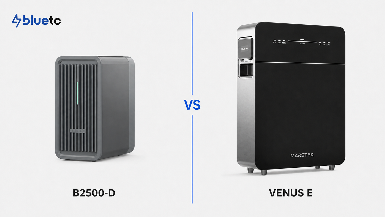 Marstek B2500-D vs. Venus E: Welcher Speicher passt zu mir?