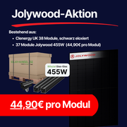 Jolywood-Aktion | 37x 455W Module inkl. UK von Clenergy