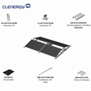 Clenergy Ascent 1.1 PV-ezRack Flachdach Unterkonstruktion