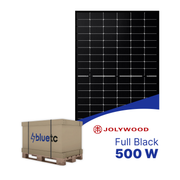 Jolywood 500W Bifazial Glas-Glas Full Black JW-HD108N-R2 - Palette (37 Stk.)