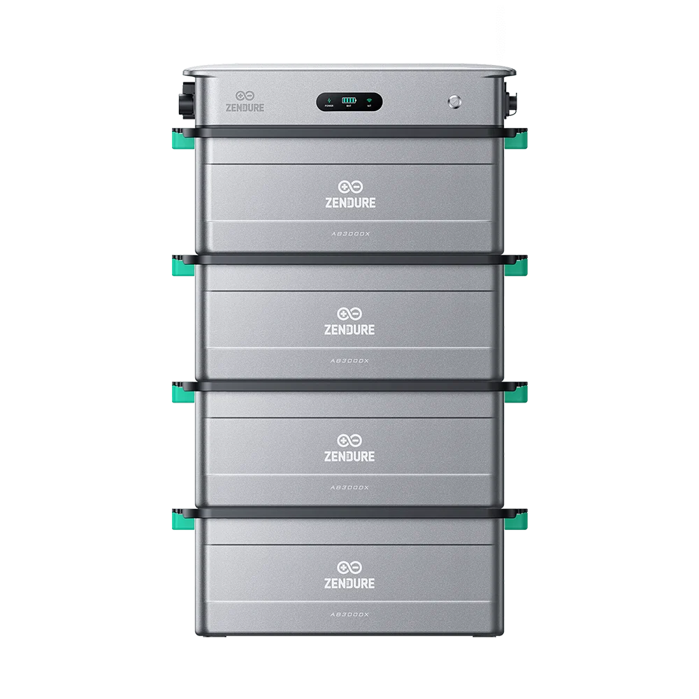 Zendure SolarFlow 2400 AC mit 4 AB3000X Batterien und 11,52 kWh