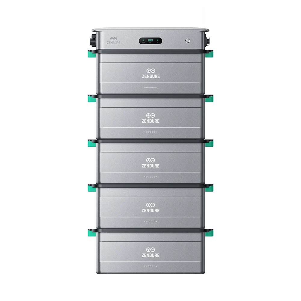 Zendure SolarFlow 2400 AC mit 5 AB3000X Batterien und 14,40 kWh